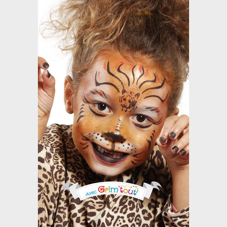 Grim Tout - Teatersminke 20 Ml - Brun