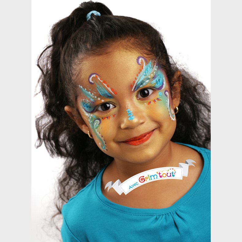 Grim Tout - Teatersminke 9 Farver - Snedronning