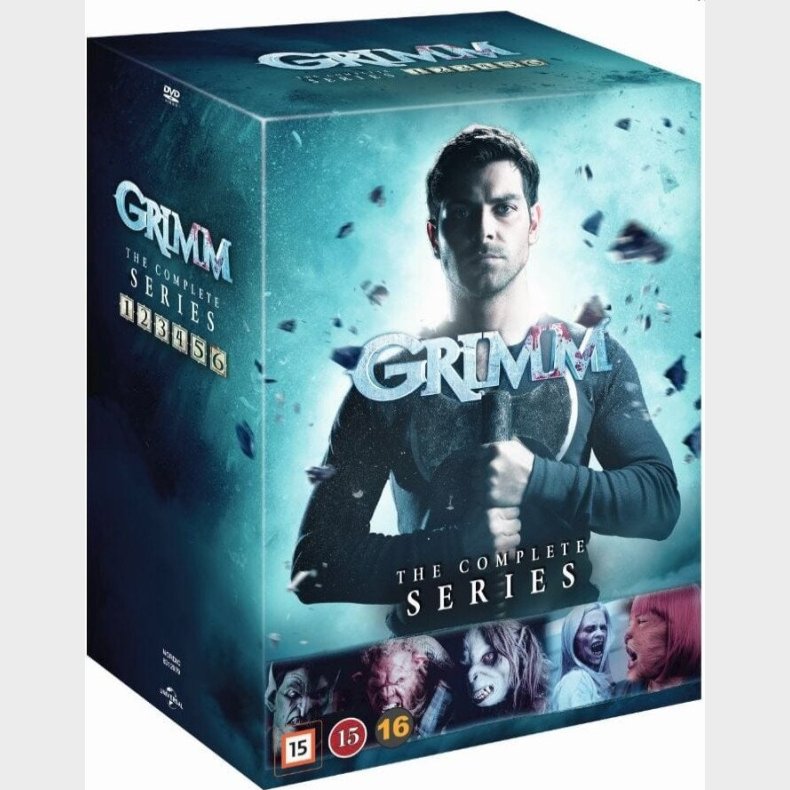 Grimm - Sson 1-6 - DVD - Tv-serie