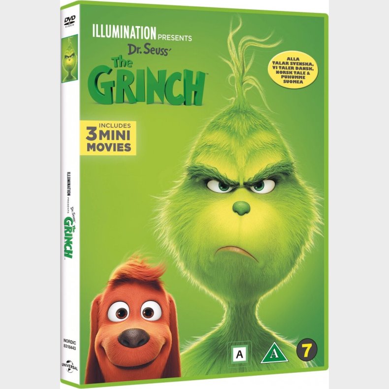 Grinchen / The Grinch - 2018 - DVD - Film