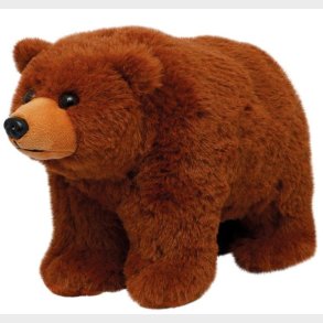 Grizzlybjrn Plysbamse 25x15 cm - All About Nature