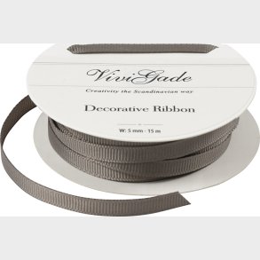 Grosgrainbnd - B 6 Mm - Gr - 15 M