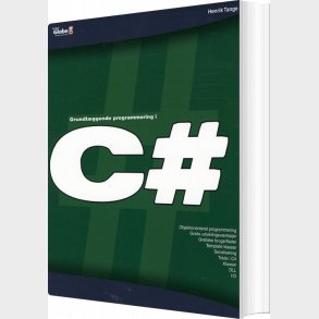 Grundl�ggende Programmering I C - Henrik Tange - Bog