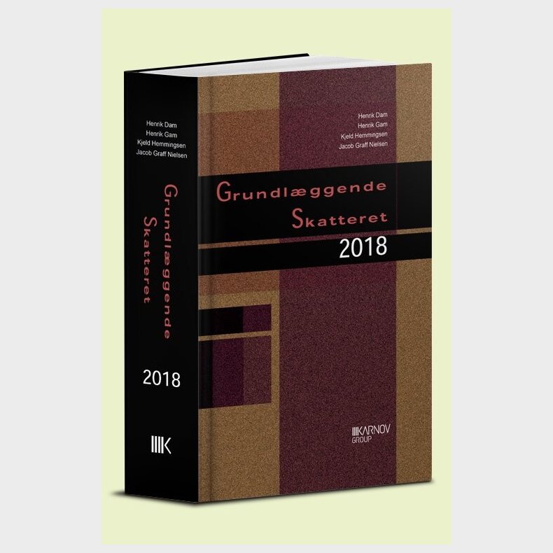 Grundlggende Skatteret 2018 - Henrik Gam - Bog