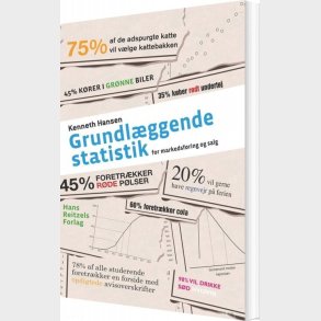 Grundl�ggende Statistik - Kenneth Hansen - Bog