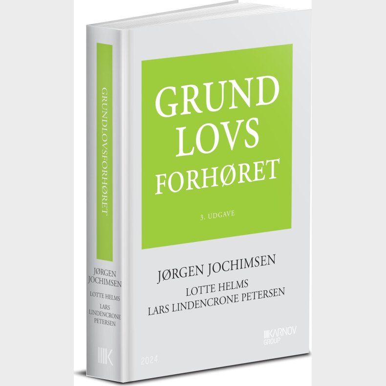 Grundlovsforh�ret - Lars Lindencrone - Bog