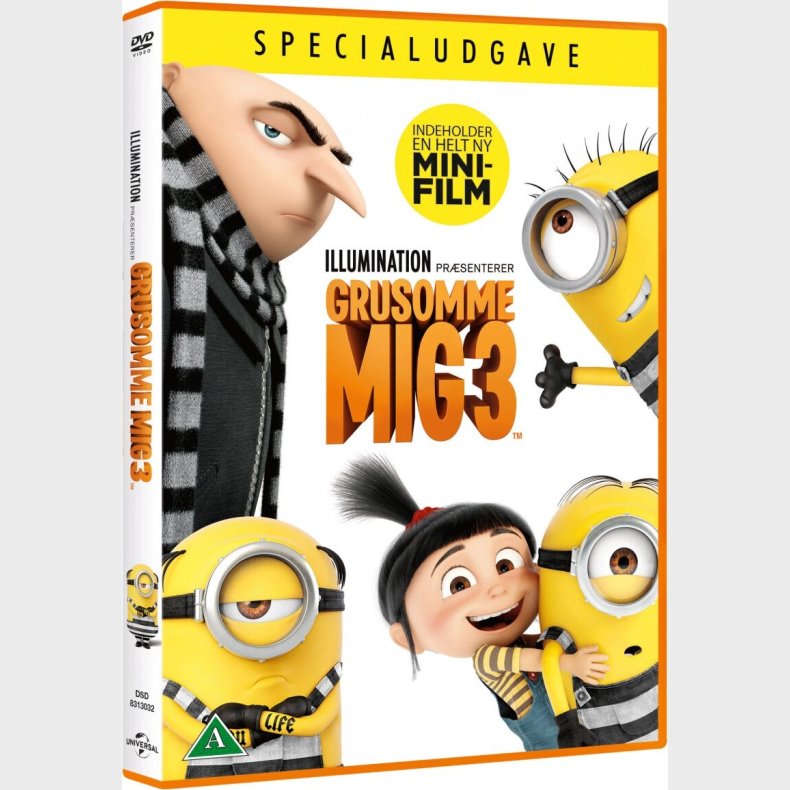 Grusomme Mig 3 / Despicable Me 3 - DVD - Film