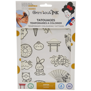 Grim'Tout | Farv-selv tatoveringer - Japan