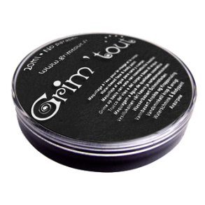 Grim'Tout | Ansigtsfarve - Btte med 20 ml. - Basisfarver Sort