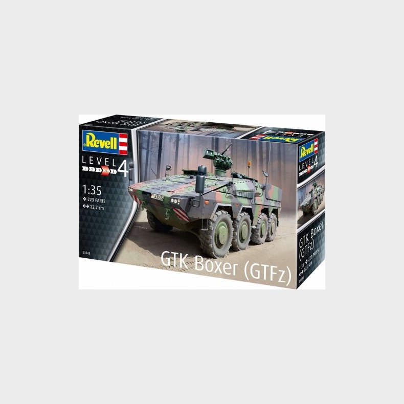 Revell - Gtk Boxer Gtfz Model Tank Byggest - Level 4- 03343