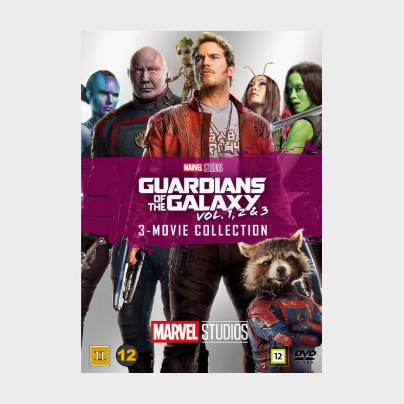 Guardians Of The Galaxy Box 1-3 - DVD - Film