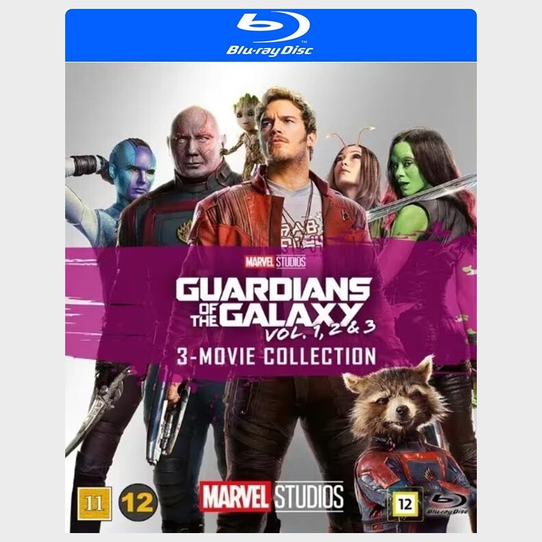 Guardians Of The Galaxy Box 1-3 - Blu-Ray