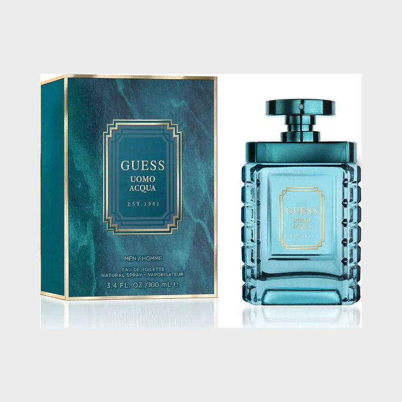 Guess - Uomo Acqua Homme Edt 100 Ml