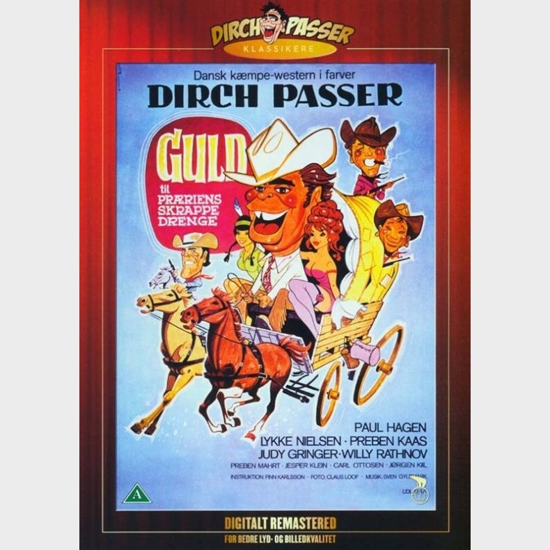 Guld Til Prriens Skrappe Drenge - DVD - Film