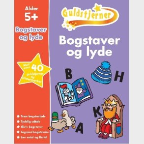 Guldstjerner - Bogstaver Og Lyde - Bog