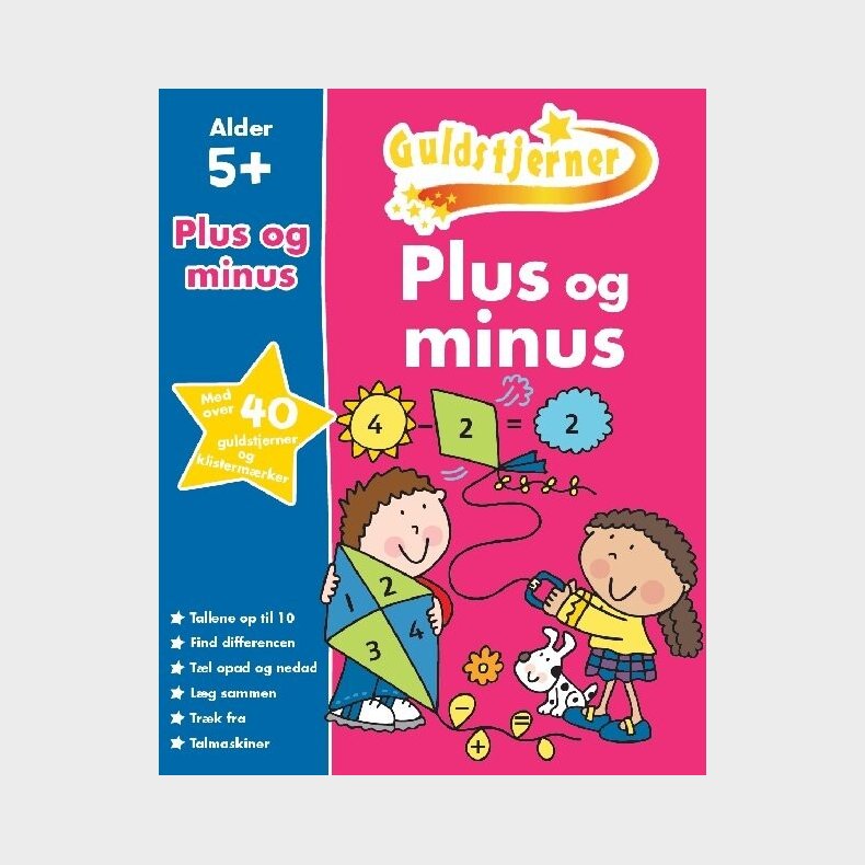 Guldstjerner - Plus Og Minus - Bog