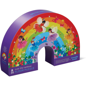 Crocodile Creek | Gulvpuslespil m. 36 brikker - Regnbue