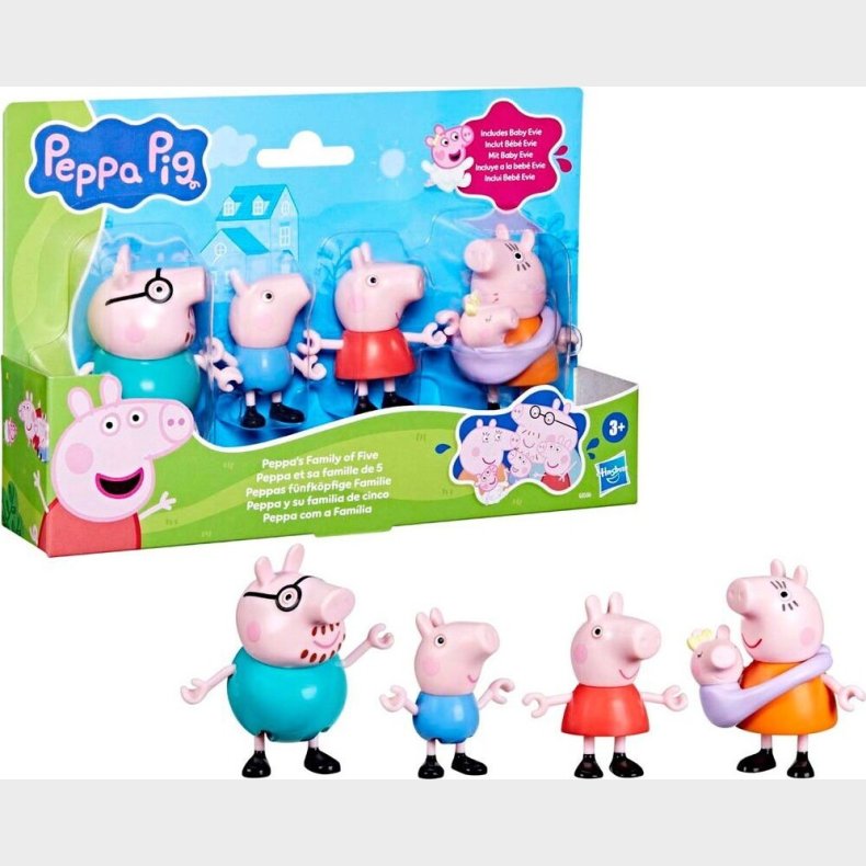 Gurli Gris - Families�t Med 5 Figurer