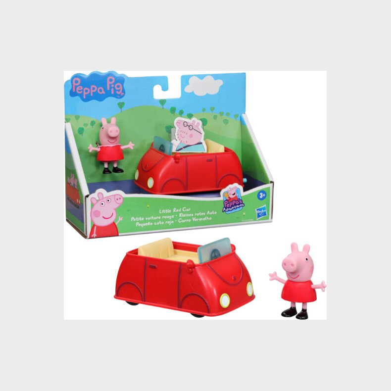 Gurli Gris - Gurli's Lille Rd Bil (f2212)