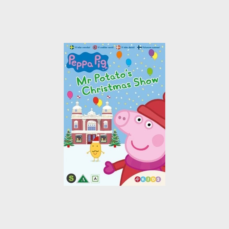 Gurli Gris - Hr. Kartoffels Juleforestilling - DVD - Film