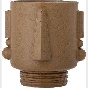 Bloomingville - Guxim Urtepotteskjuler - Brun - Stentj Keramik