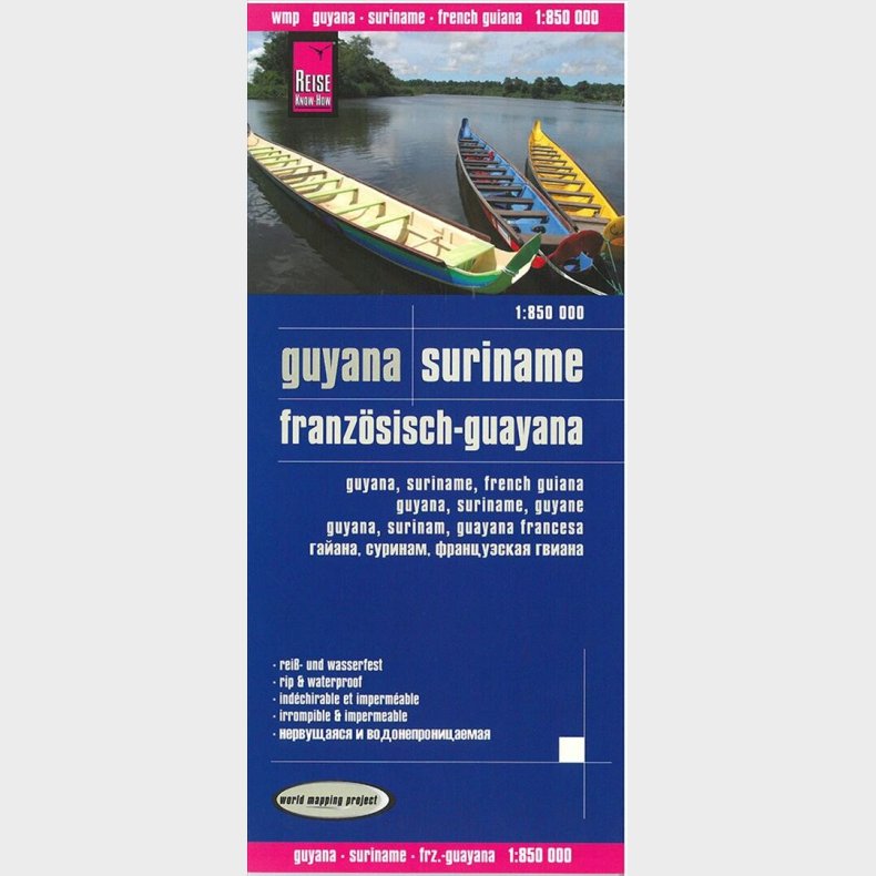 Guyana Suriname, French Guiana - Reise Know-how - English book