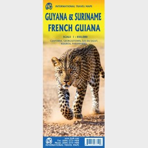 Guyana, Suriname & French Guiana - English book