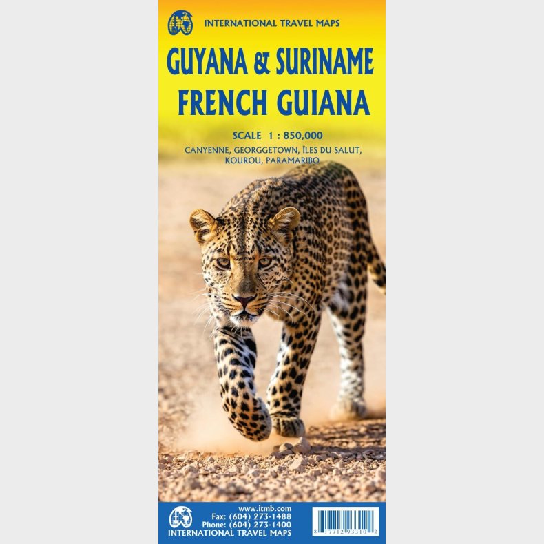 Guyana, Suriname & French Guiana - English book