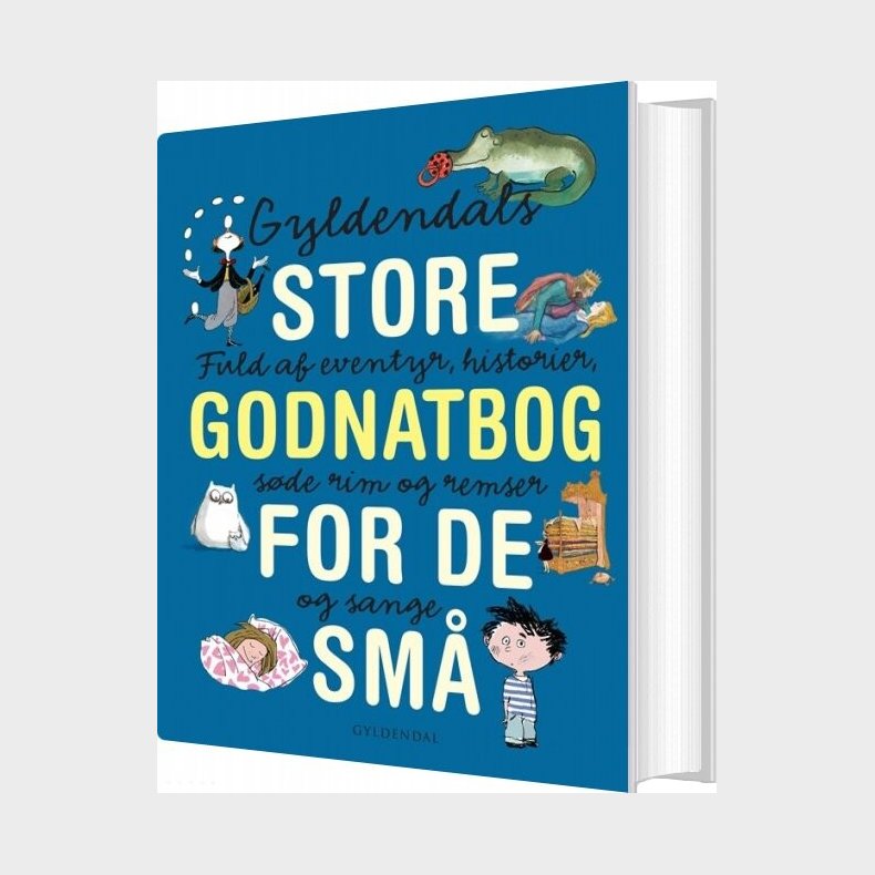 Gyldendals Store Godnatbog For De Sm - Bog