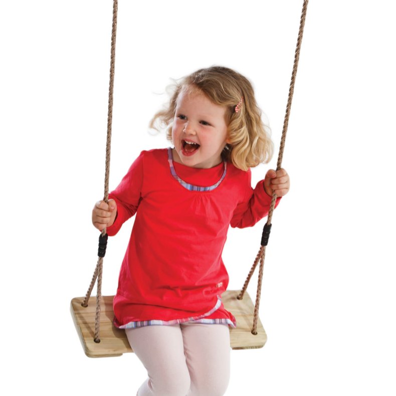 KBT Play | Gynge - Klassisk tr, 44 x 17,5 cm.