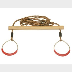 Nordic Play | Gynge - Trapez i tr m. ringe