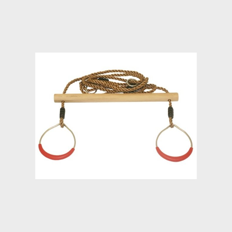 Nordic Play | Gynge - Trapez i tr m. ringe