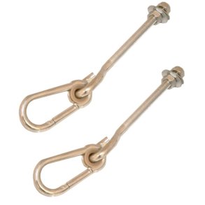 Nordic Play | Gyngetilbehr - Krog med karabin, 120 mm - 2 stk