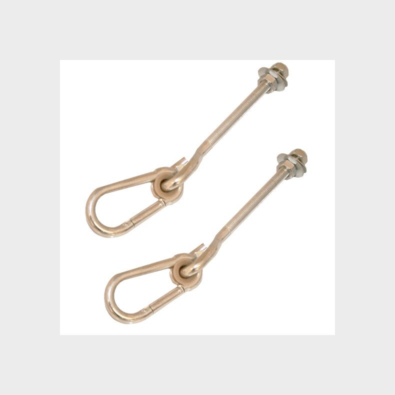 Nordic Play | Gyngetilbehr - Krog med karabin, 120 mm - 2 stk