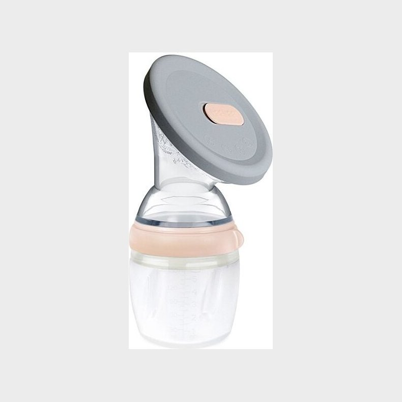 Haakaa - Gen. 3 Silikone Brystpumpe Med Lg - Ferskenfarvet - 160 Ml