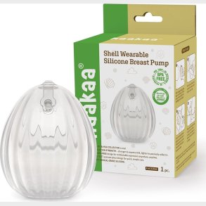 Haakaa - Shell Brbar Silikone Brystpumpe - 75 Ml