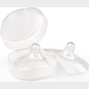 Haakaa - Silikone Brystvorteformere - 18 Mm And 24 Mm