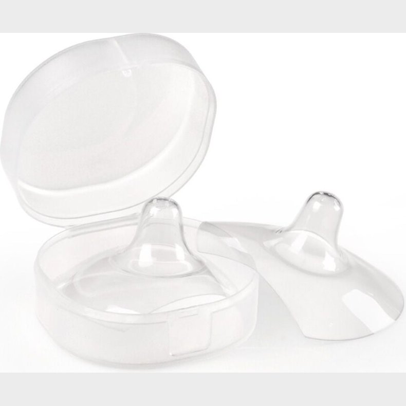 Haakaa - Silikone Brystvorteformere - 18 Mm And 24 Mm