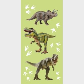 Dinosaur H�ndkl�de - Gr�n - 70x140 Cm