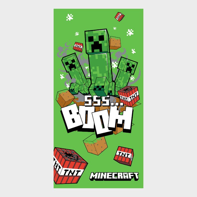 H�ndkl�de - 70 X 140 Cm - Minecraft Boom