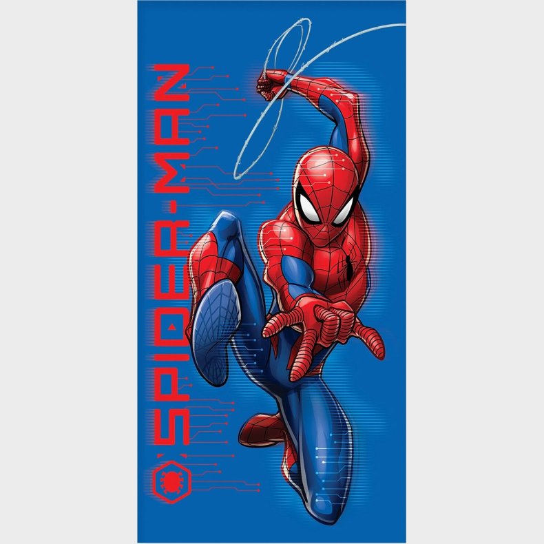 Spiderman H�ndkl�de Til B�rn - Marvel - 70x140 Cm
