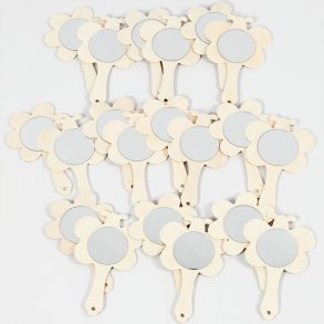 Hndspejle Til Brn - Sommerfugl Og Blomst - Diy - 20 Stk