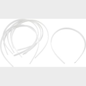 Lav Selv Hrbjler - Diy - Hvid - 20 Stk