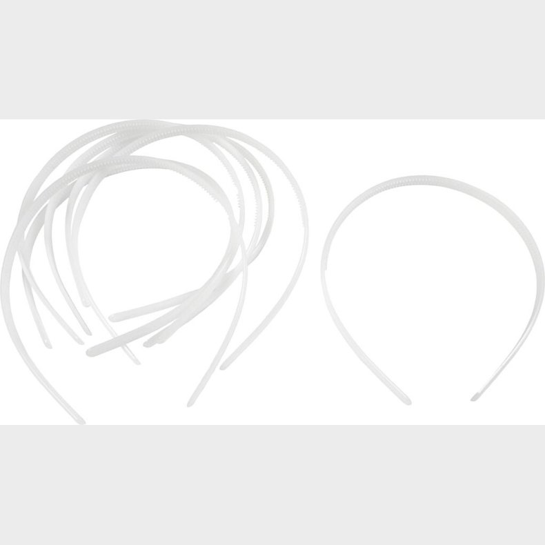 Lav Selv Hrbjler - Diy - Hvid - 20 Stk