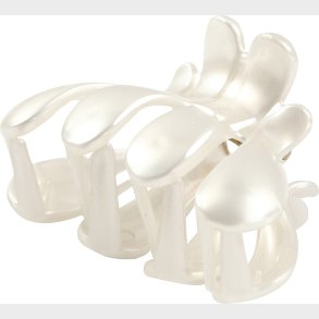 Hrklemmer I Perlemor - Hvid - 2 Stk