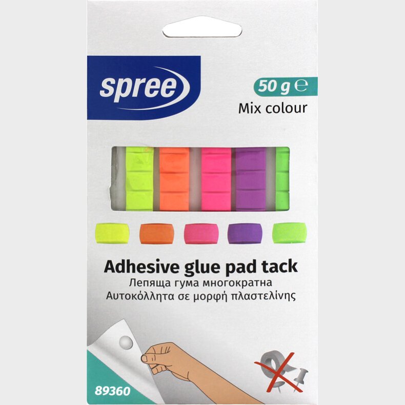 Hftemasse 50 G - Mix Color