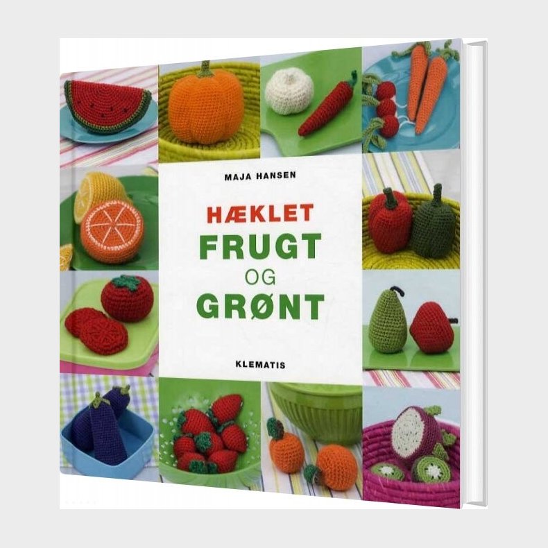 H�klet Frugt Og Gr�nt - Maja Hansen - Bog