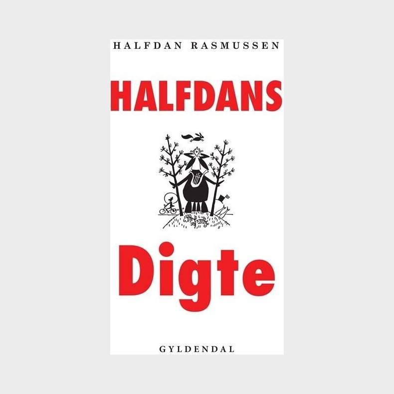 Halfdans Digte - Halfdan Rasmussen - Bog