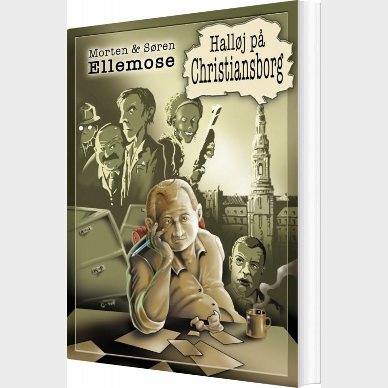 Hall�j P� Christiansborg - S�ren Ellemose - Bog