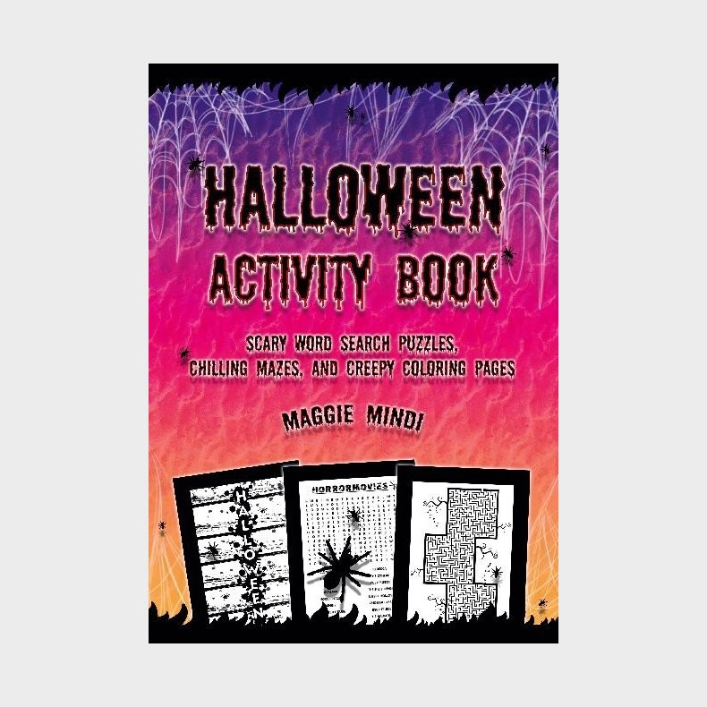 Halloween Activity Book - Maggie Mindi - English Book